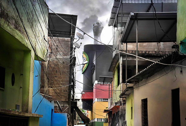 Efecto Shiva. Imágenes de las favelas de Daniel Taveira