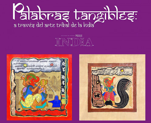 Palabras tangibles, a través del arte tribal de la India