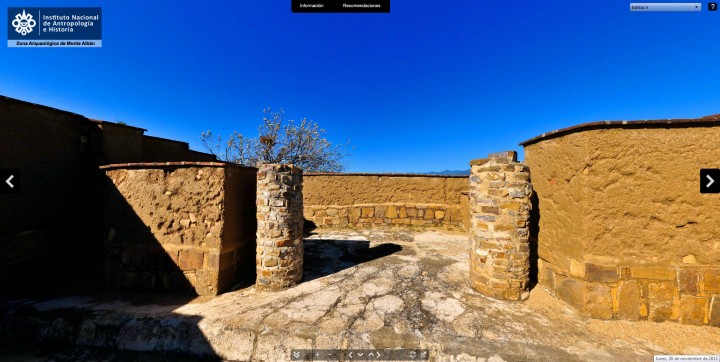 Visita virtual de la Zona Arqueológica de Monte Albán