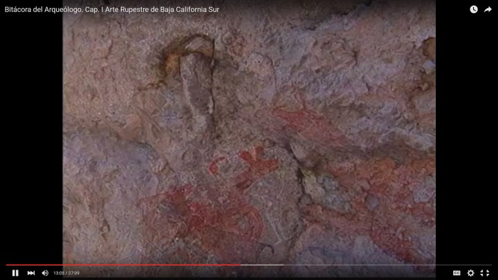 Bitácora del Arqueólogo. Cap. I Arte Rupestre de Baja California Sur
