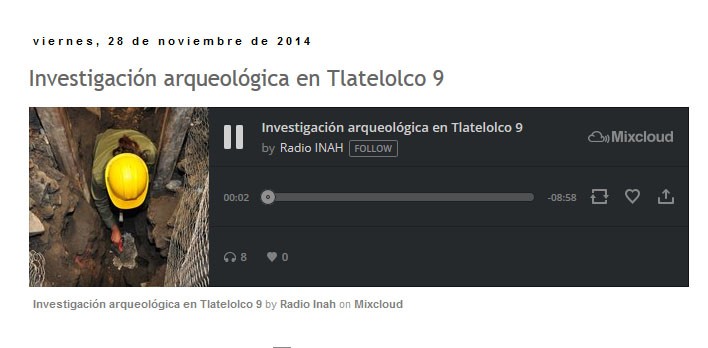 Investigación arqueológica en Tlatelolco 9