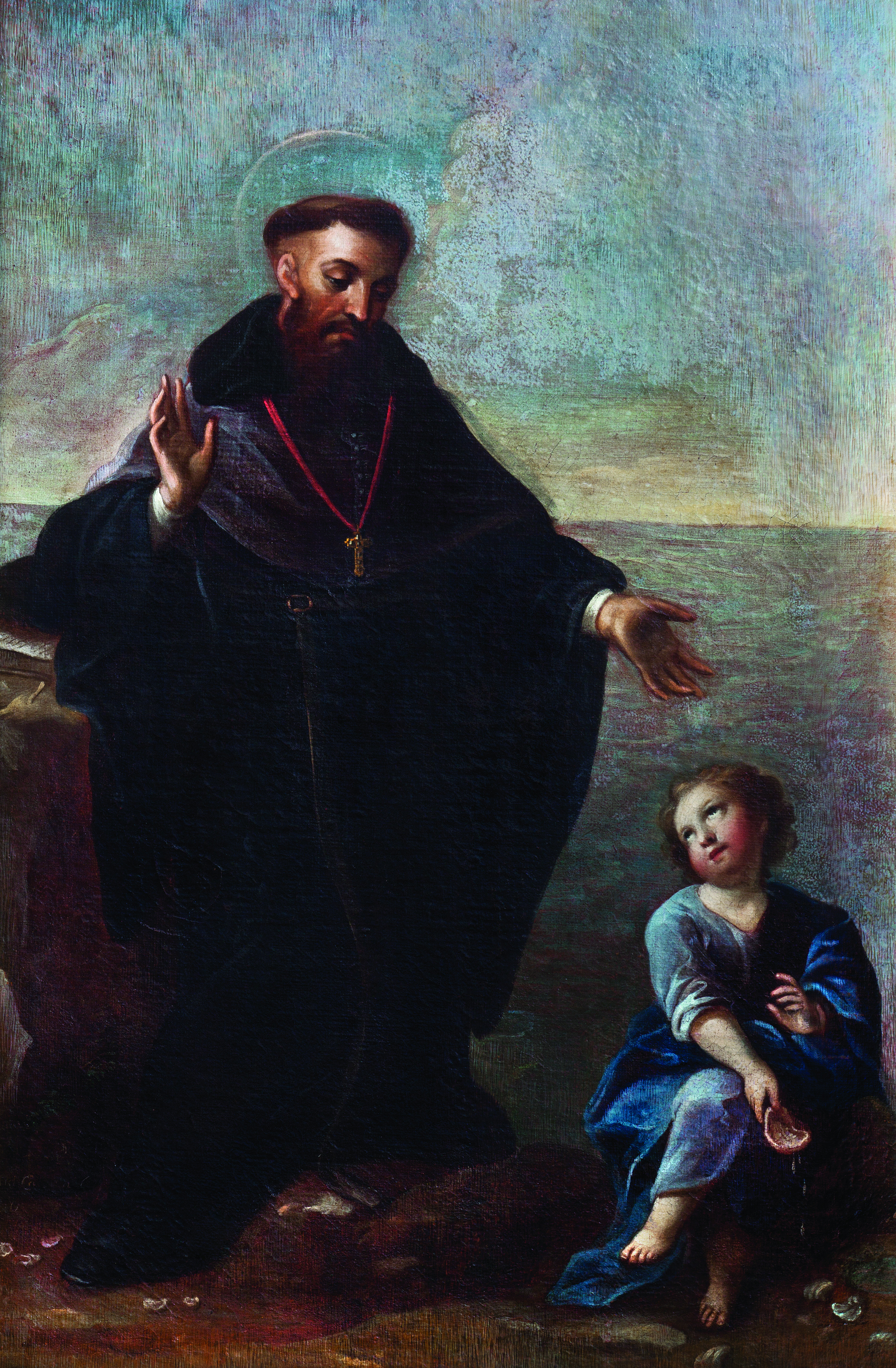San Agustín y el niño