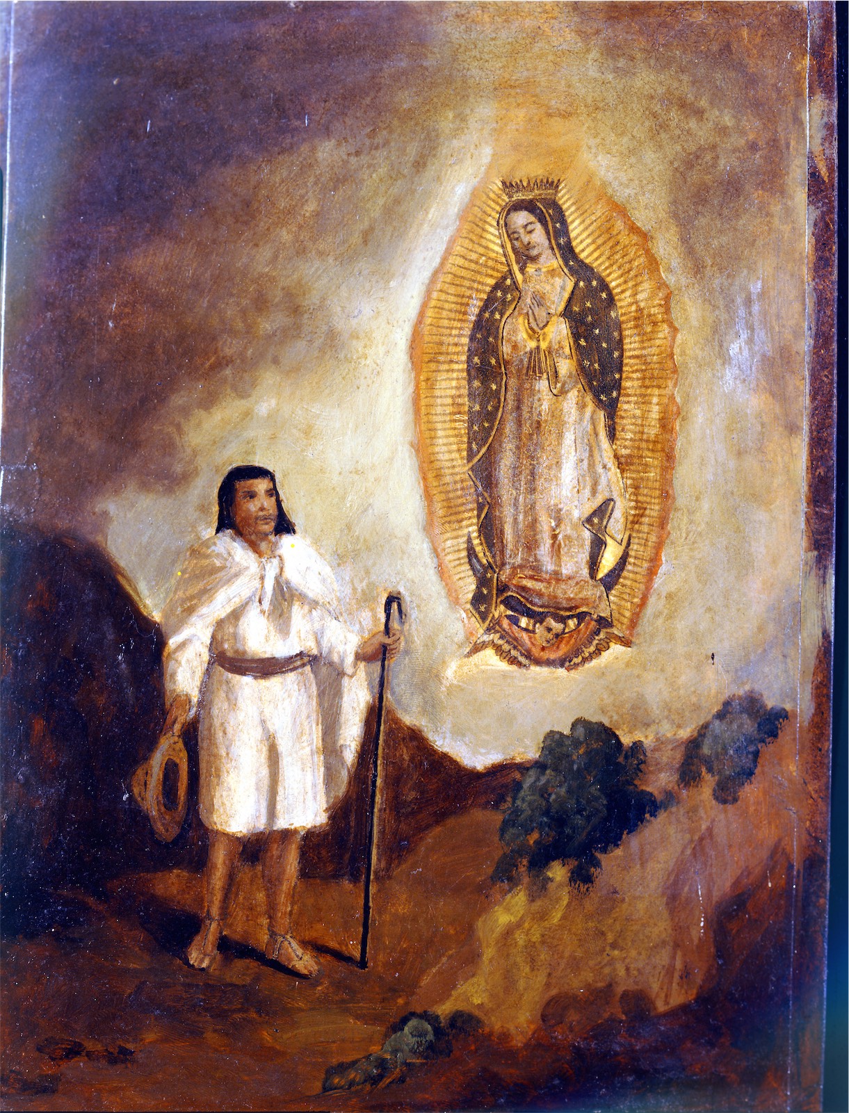 Primera aparición de la Virgen de Guadalupe a Juan Diego