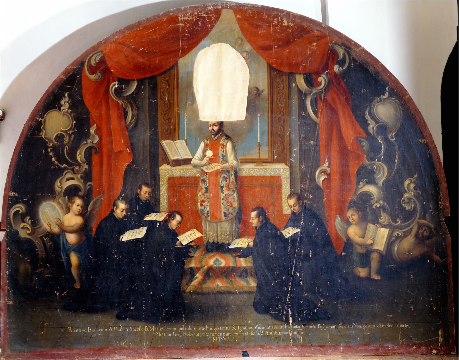 Profesión de San Ignacio de Loyola