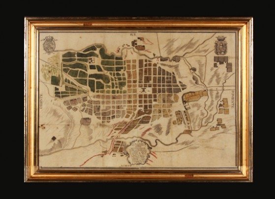Mapa de la nobilísima ciudad de Valladolid