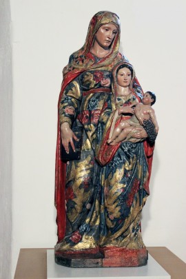 Santa Ana, la Virgen y el Niño Jesús