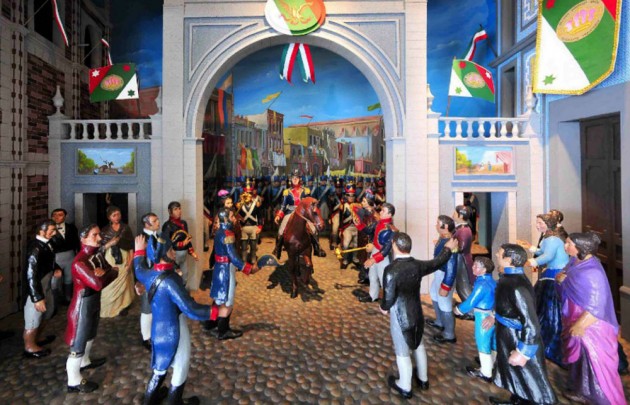 Dioramas del Museo del Caracol, Galería de Historia