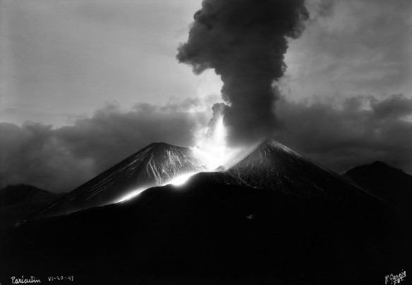 El nacimiento de un volcán