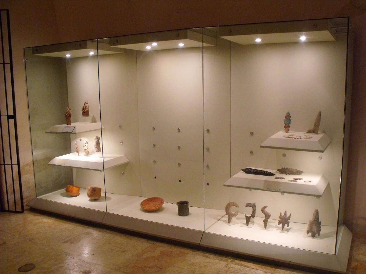 Exposición permanente del Museo de Arqueología Maya, Fuerte de San Miguel