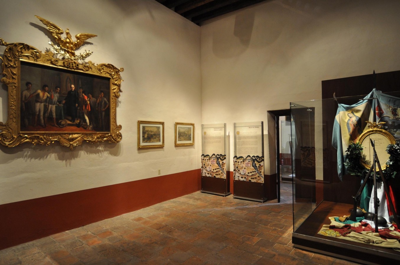 Exposición permanente del Museo Histórico ex Curato de Dolores