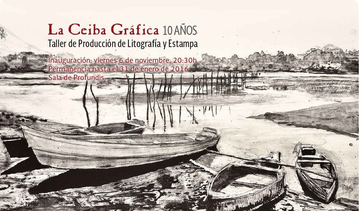 La Ceiba Gráfica. Taller de Producción de Litografía y Estampa