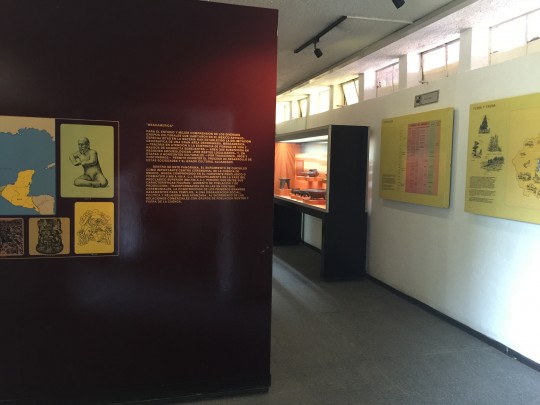 Exposición permanente del Museo de Sitio de Cuicuilco