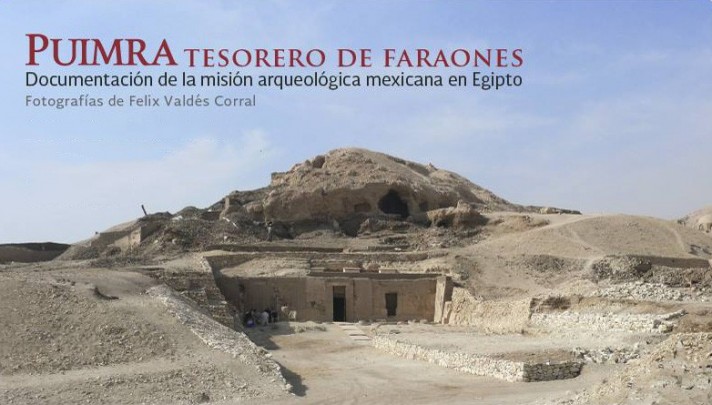 Puimra. Tesorero de faraones. Documentación de la misión arqueológica en Egipto.