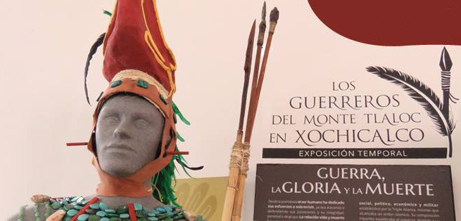 Los guerreros del monte Tláloc en Xochicalco