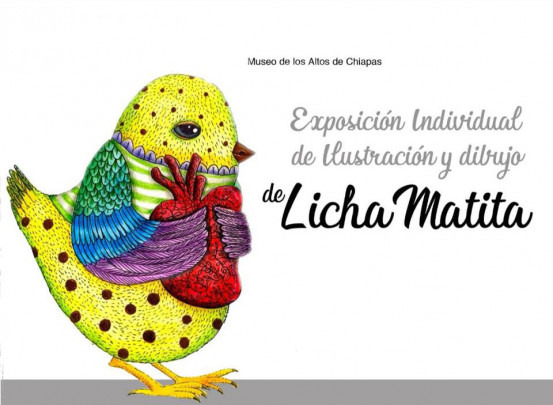 Exposición individual de ilustración y dibujo de Lichita Matita.