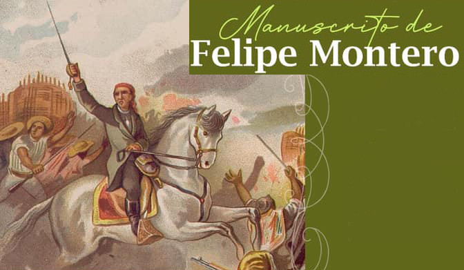 Manuscrito de Felipe Montero