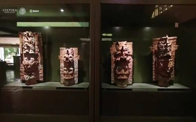 Recobra belleza colección de portaincensarios de Palenque