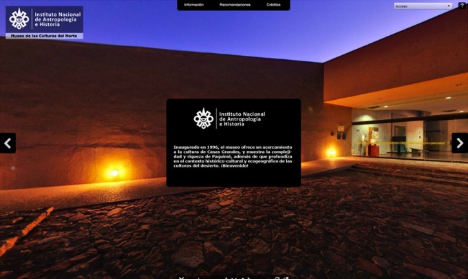 Paseo Virtual del Museo de las Culturas del Norte