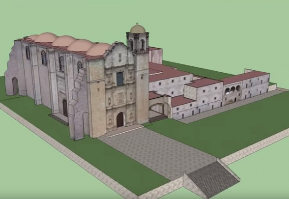Primer lugar: Templo y Ex convento de Santo Domingo Yanhuitlán, Oaxaca
