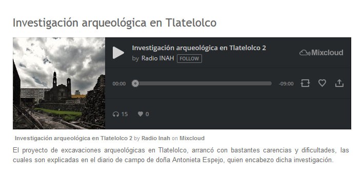 Investigación arqueológica en Tlatelolco 2