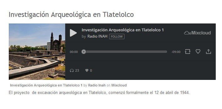 Investigación arqueológica en Tlatelolco 1