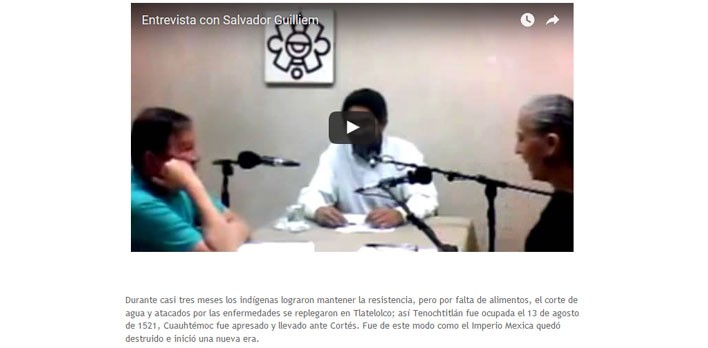 Charlas con Radio INAH: "Tlatelolco y la conquista" con el Arqueólogo Salvador Guilliem Arroyo