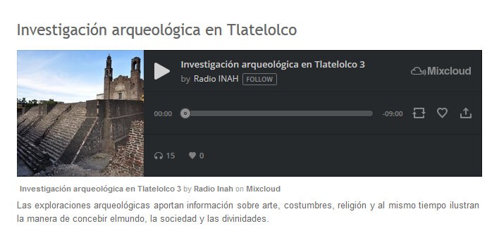 Investigación arqueológica en Tlatelolco 3