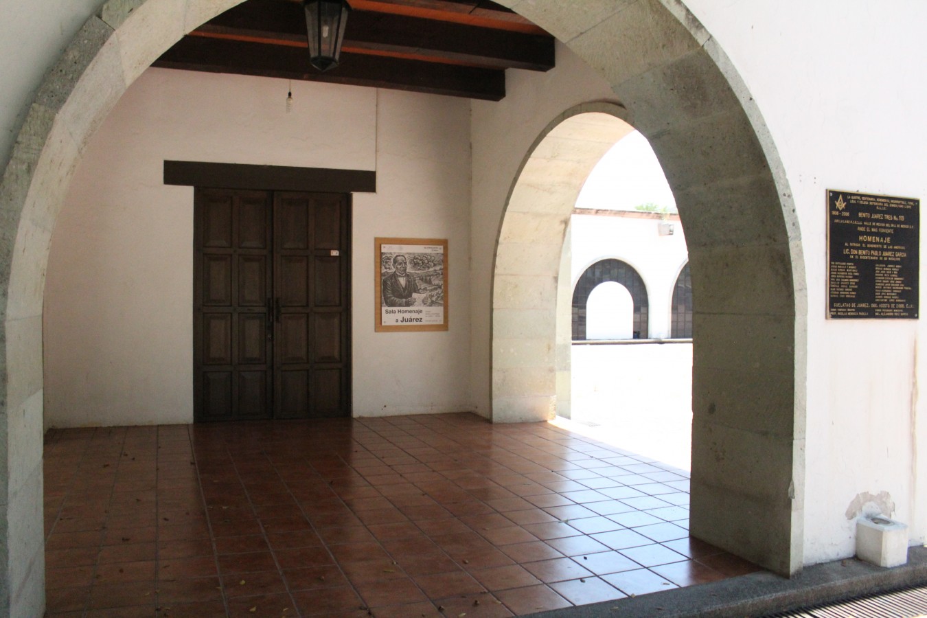 INAH-Sala Homenaje a Juárez en Guelatao