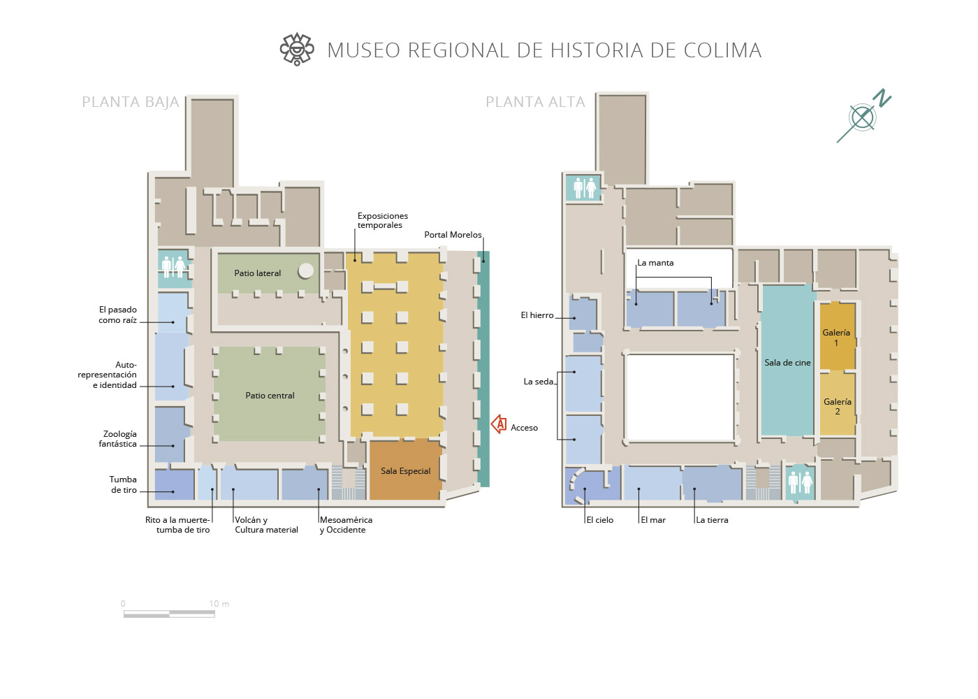croquis Museo Regional de Historia de Colima