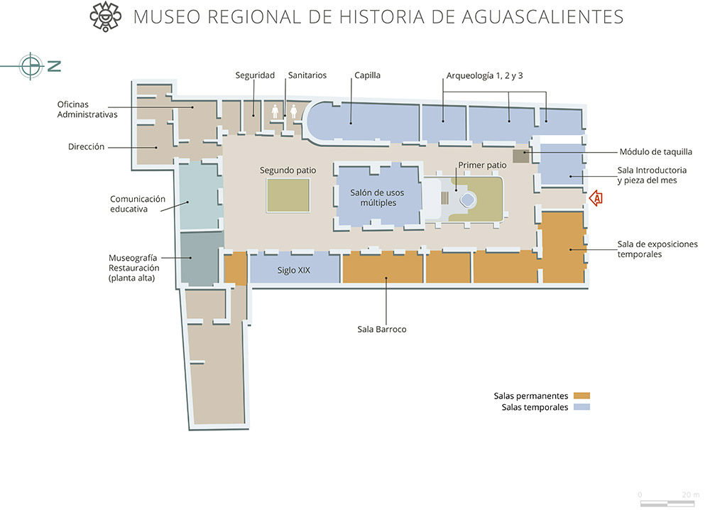 croquis Museo Regional de Historia de Aguascalientes
