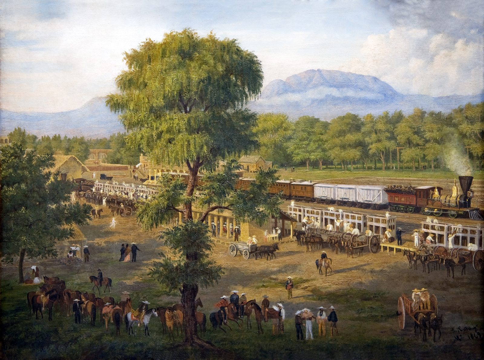Estación del Ferrocarril Mexicano