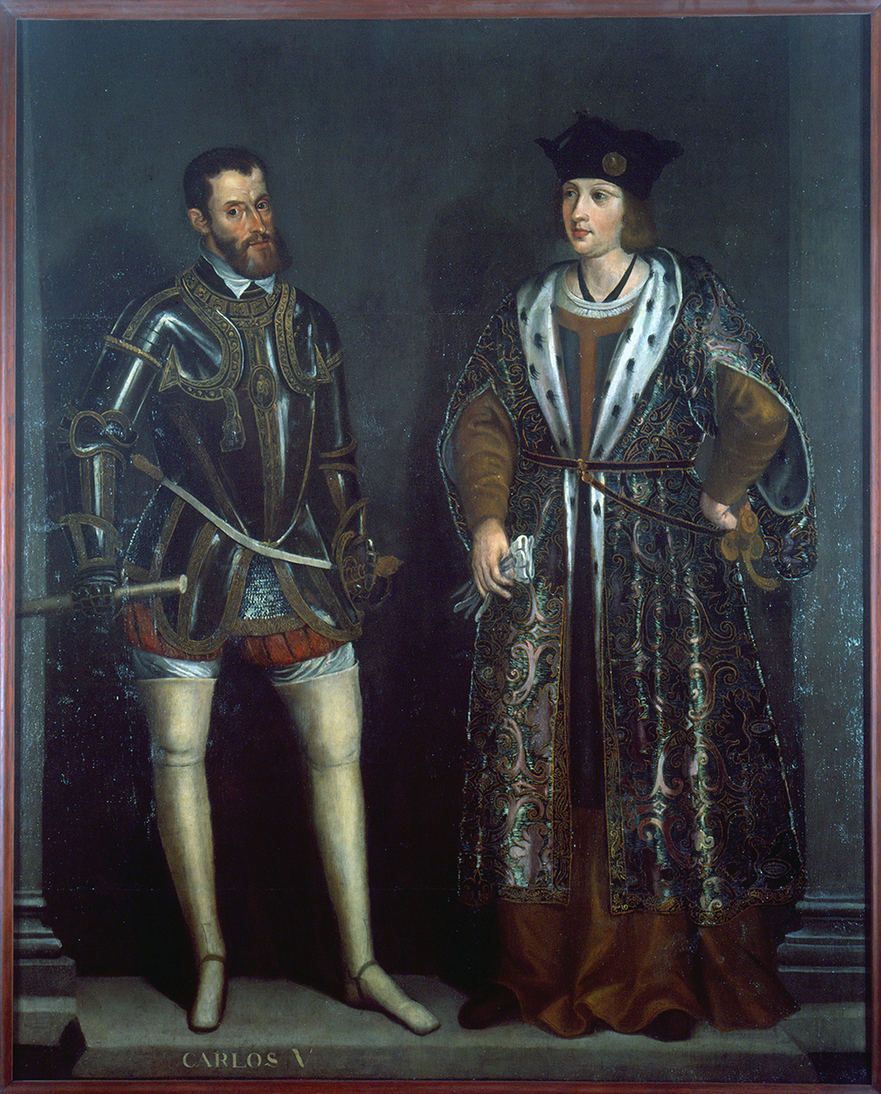 Carlos I y Felipe el Hermoso
