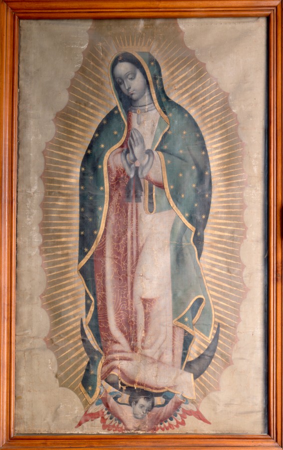 Estandarte de la Virgen de Guadalupe