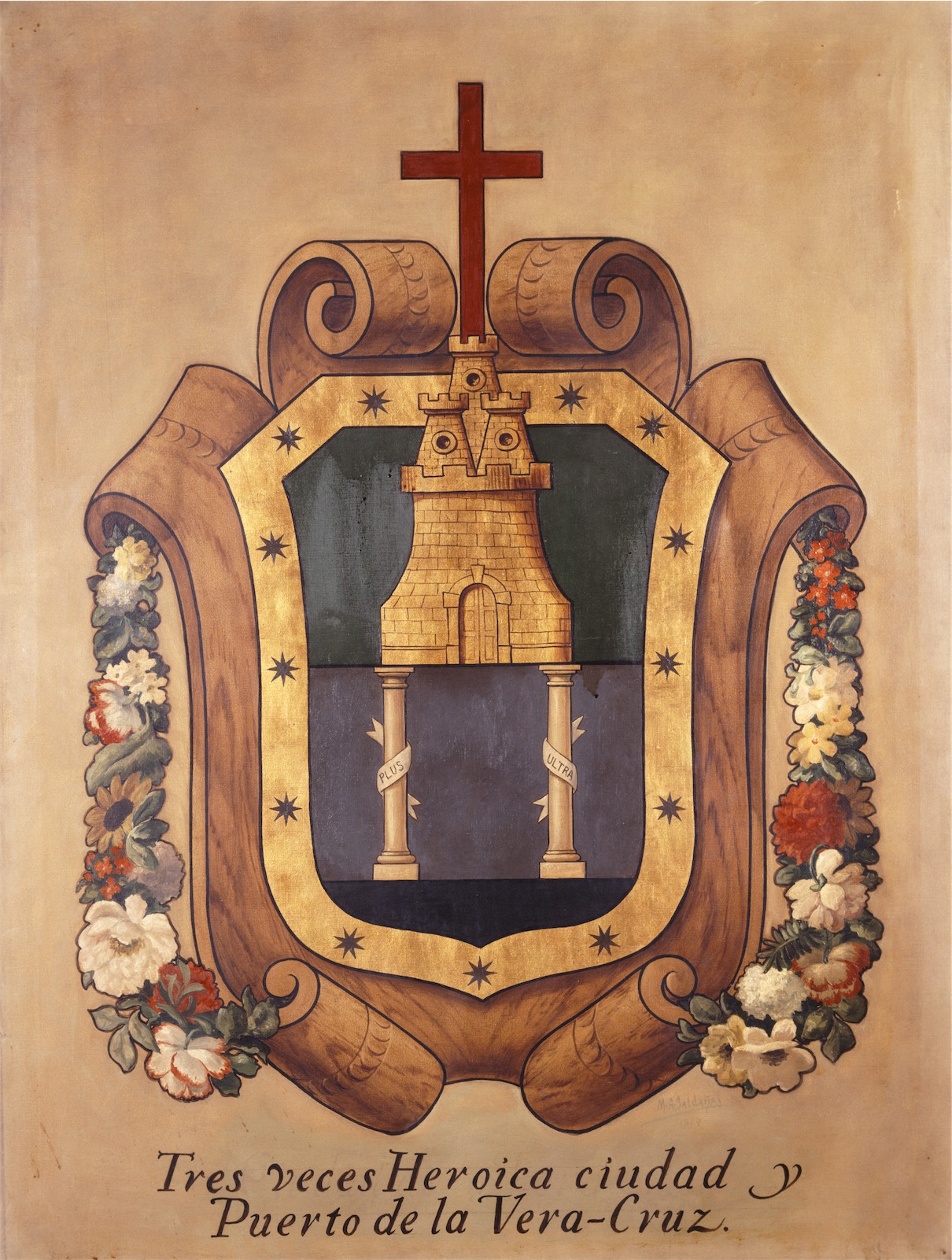 Escudo de armas de la ciudad de Veracruz