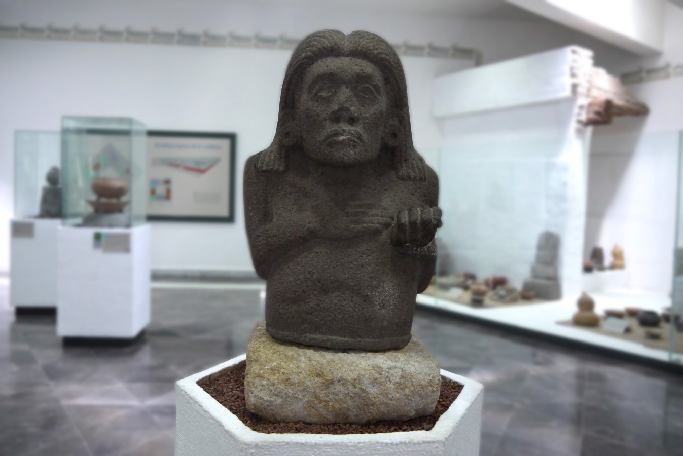 Escultura de un Xochicalca