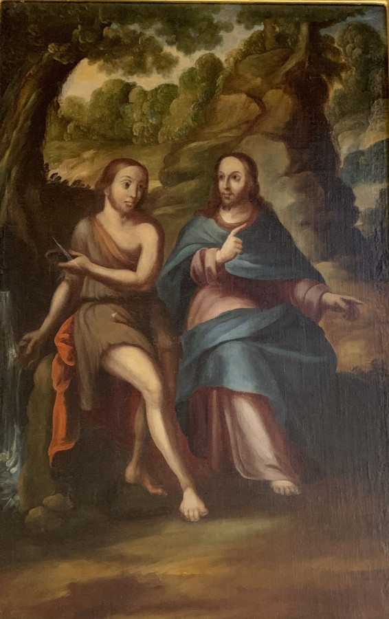 Cristo con San Juan Bautista