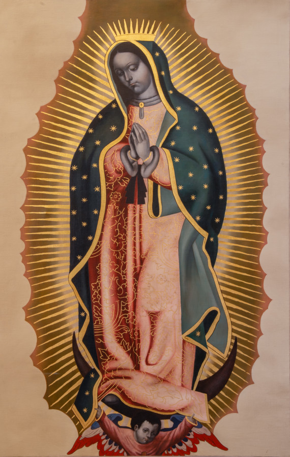 Estandarte de la Virgen de Guadalupe
