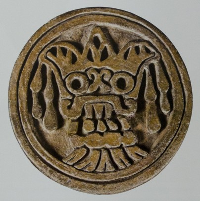 Disco representativo del dios de la lluvia Tláloc