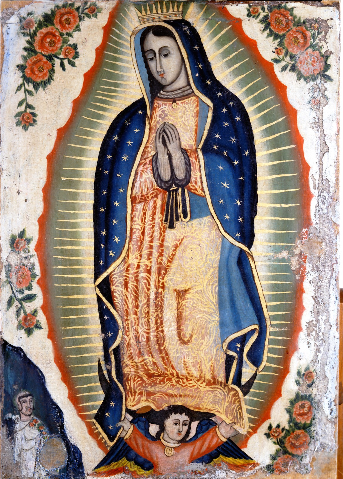 Virgen de Guadalupe con Juan Diego