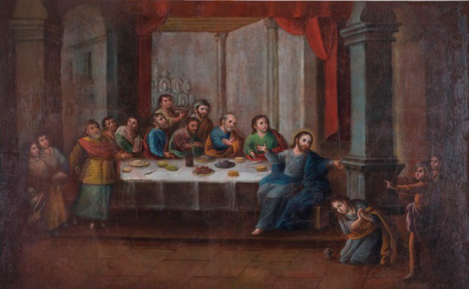 La Última cena y María Magdalena