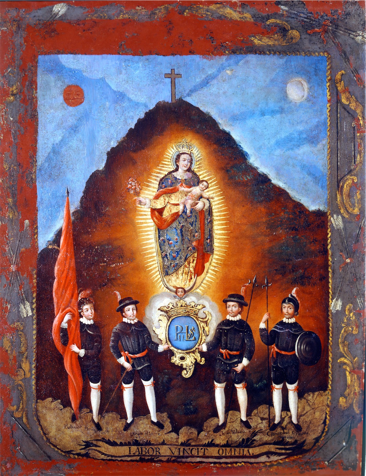 Virgen de los Zacatecas o alegoría de la fundación de Zacatecas