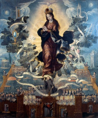 Exaltación franciscana de la Inmaculada