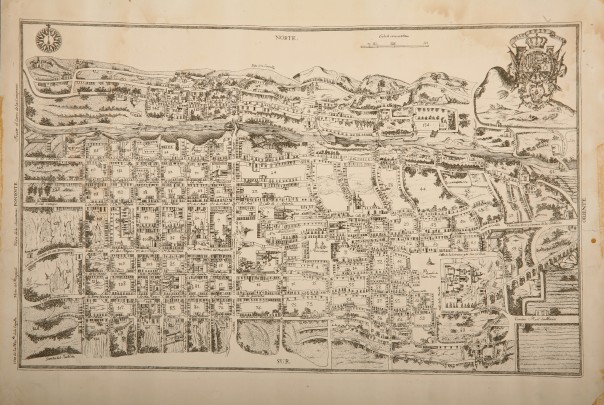 Plano de la ciudad de Querétaro