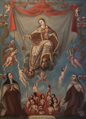 Virgen del Carmen con las ánimas del Purgatorio