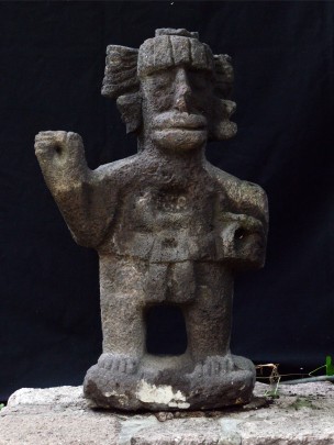 Escultura del dios Ehécatl