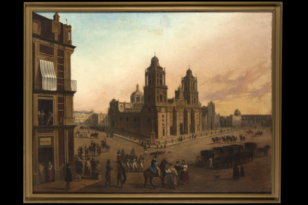 Vista de la Catedral de México