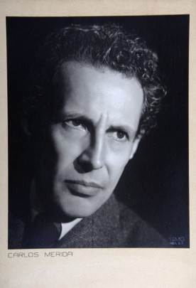Retrato de Carlos Mérida. Pintor