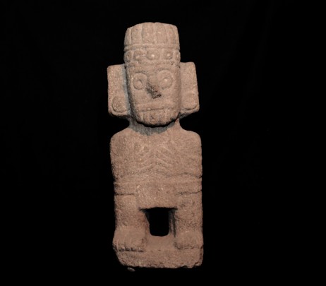 Escultura de Tláloc dios de la lluvia