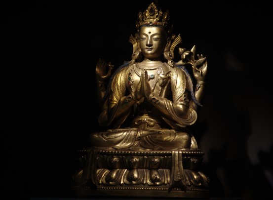Bodhisattva Avalokitesvara Guanyin de 4 brazos