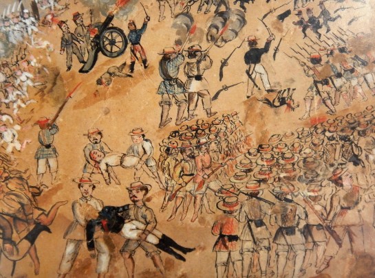 Acuarela de la Guerra de Castas
